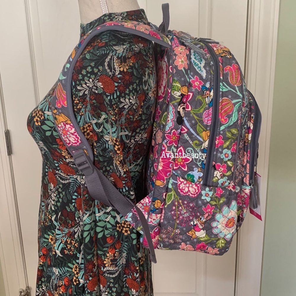 Vera bradley Campus Iconic Backpack Mickey Minnie - Picture 3 of 8